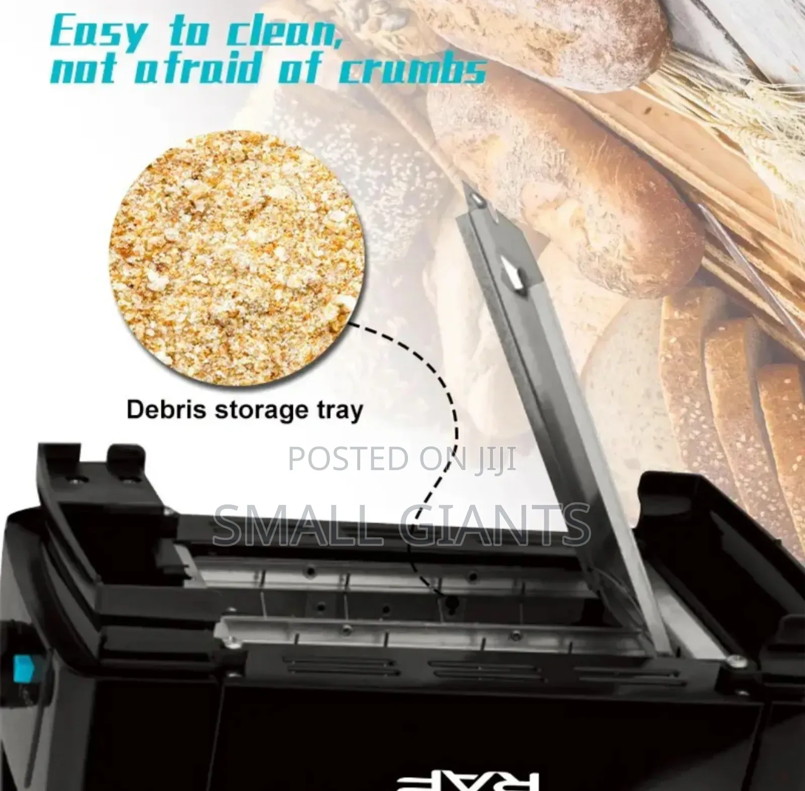 RAF Electronic Toaster Bread Maker Machine