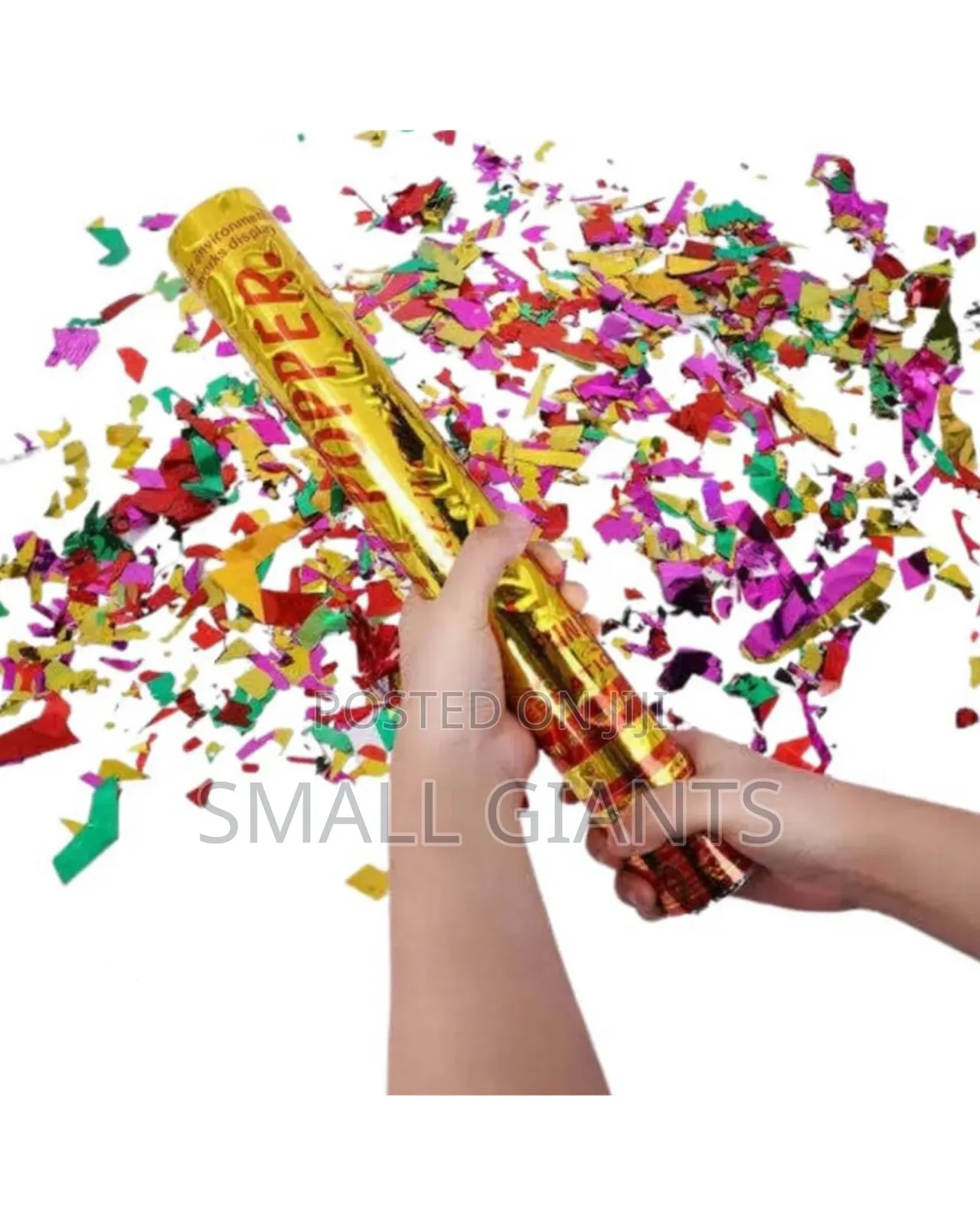 Sparkling Glitter Party Poppers for Parties