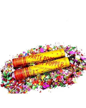 Sparkling Glitter Party Poppers for Parties
