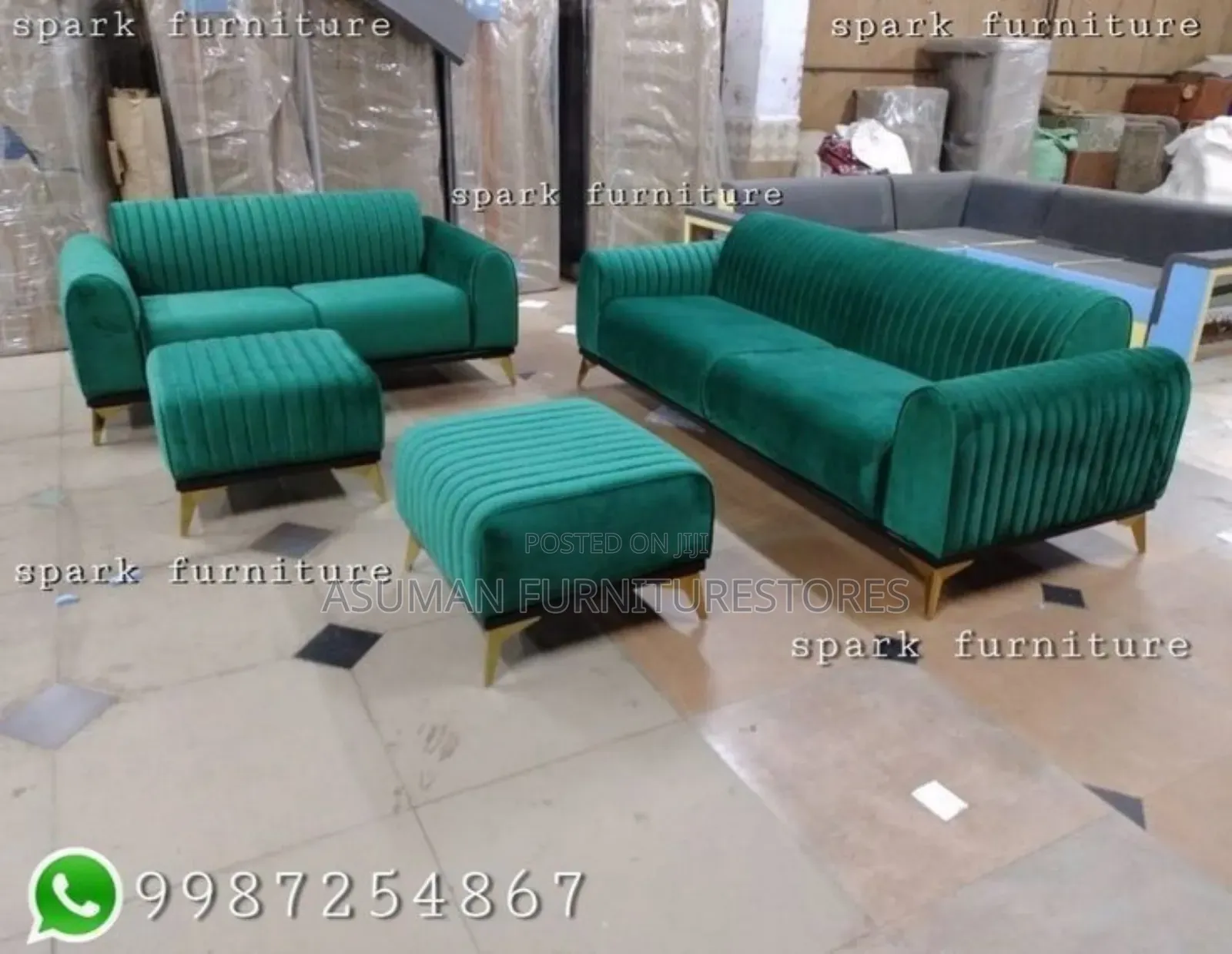 5seater Sofa Set With Footrest Call