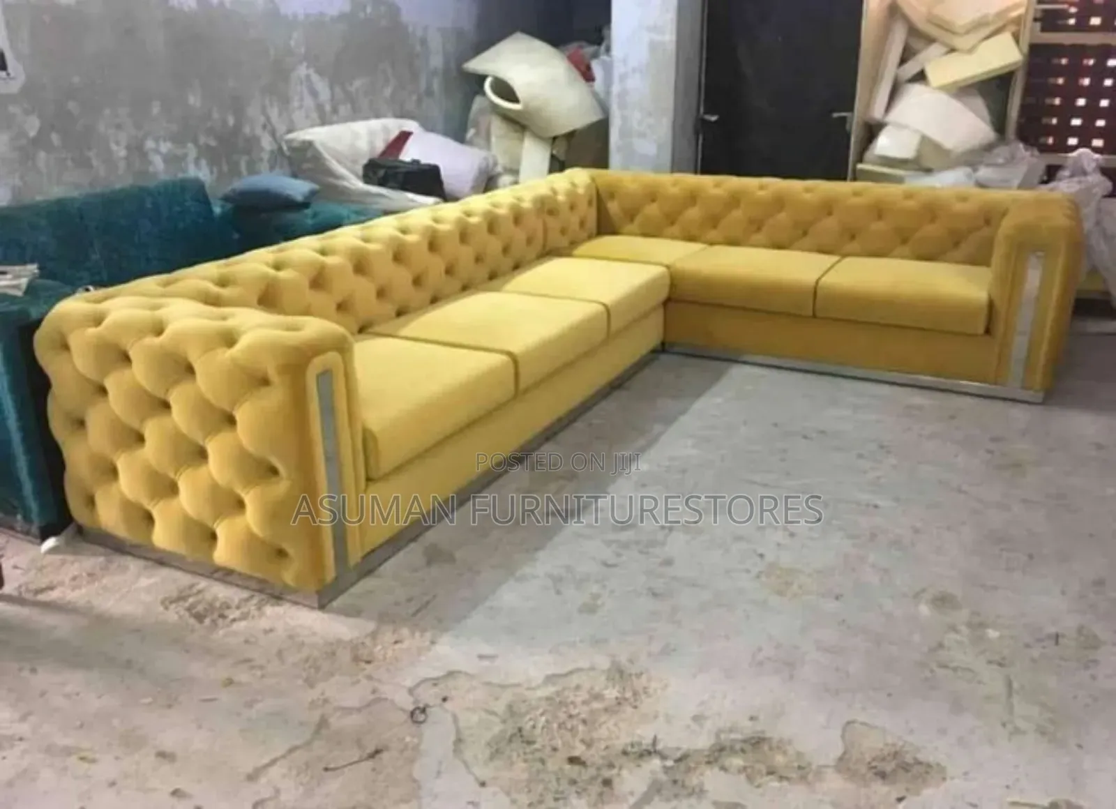 7seater L-Shape Sofa Set Call Us On