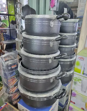 Non Sticky Cooking Pots. 5pcs