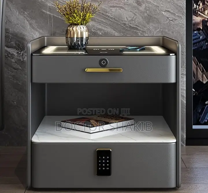 Modern Wireless Charging Code Lock Smart Cabinet/ Table
