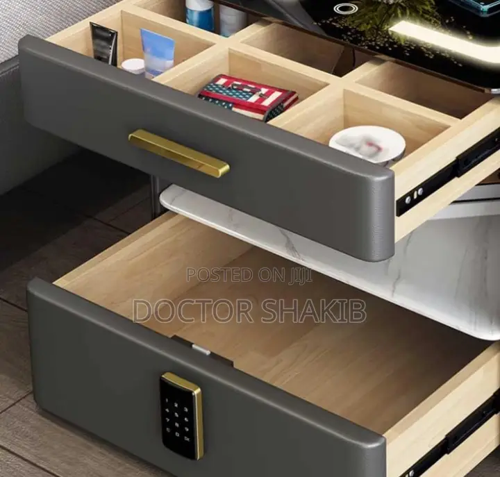 Modern Wireless Charging Code Lock Smart Cabinet/ Table