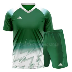 Jersey Adidas Dark Green and White
