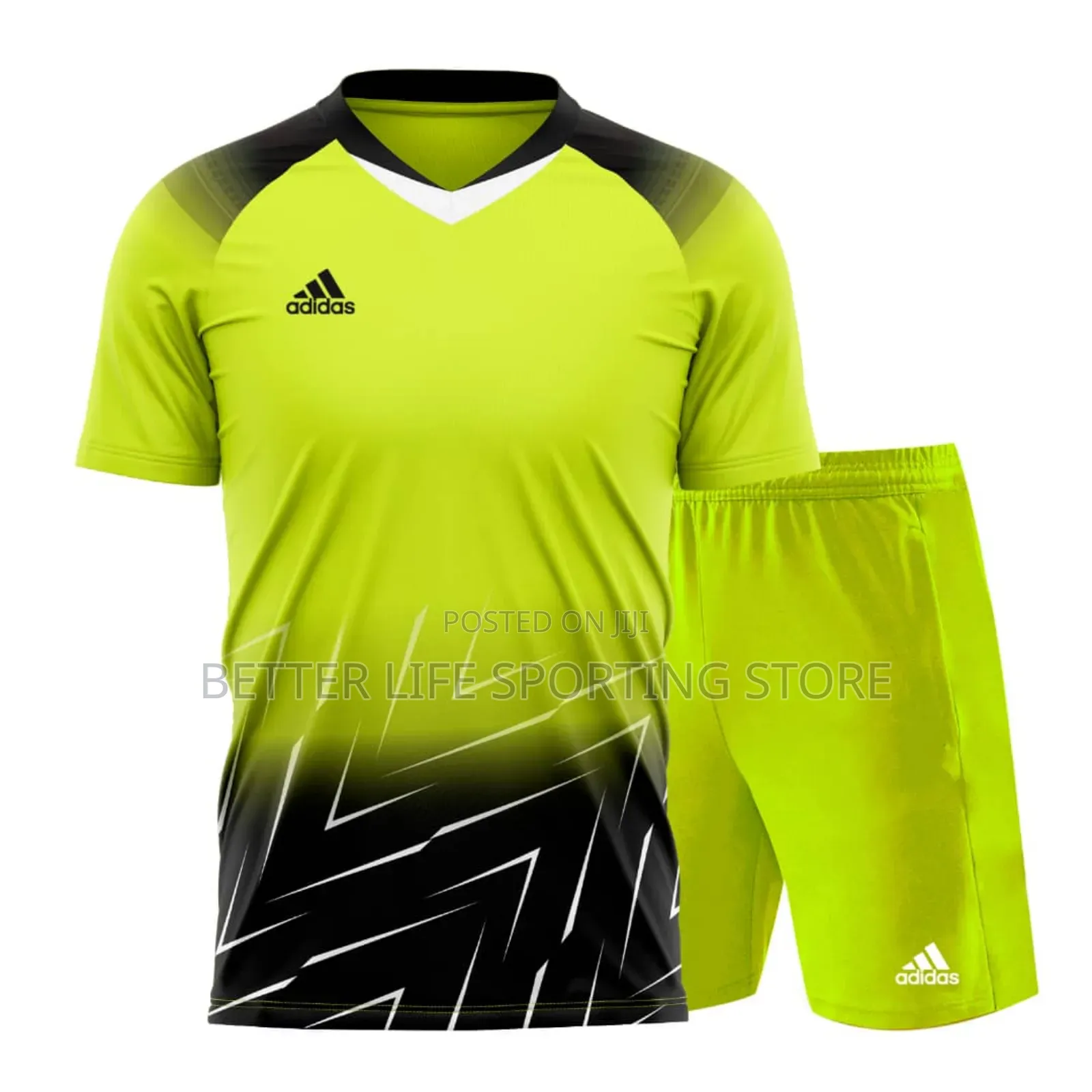 Jersey Adidas Light Green Black
