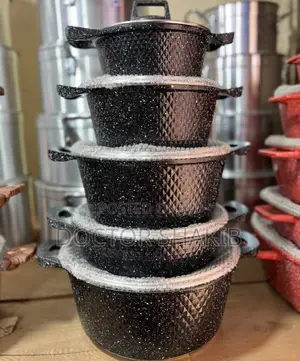 Non-Sticky Dessini Die Cast 5pc Pots