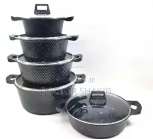 Non-Sticky Dessini Die Cast 5pc Pots