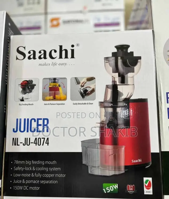 New Modern Saachi Juicer