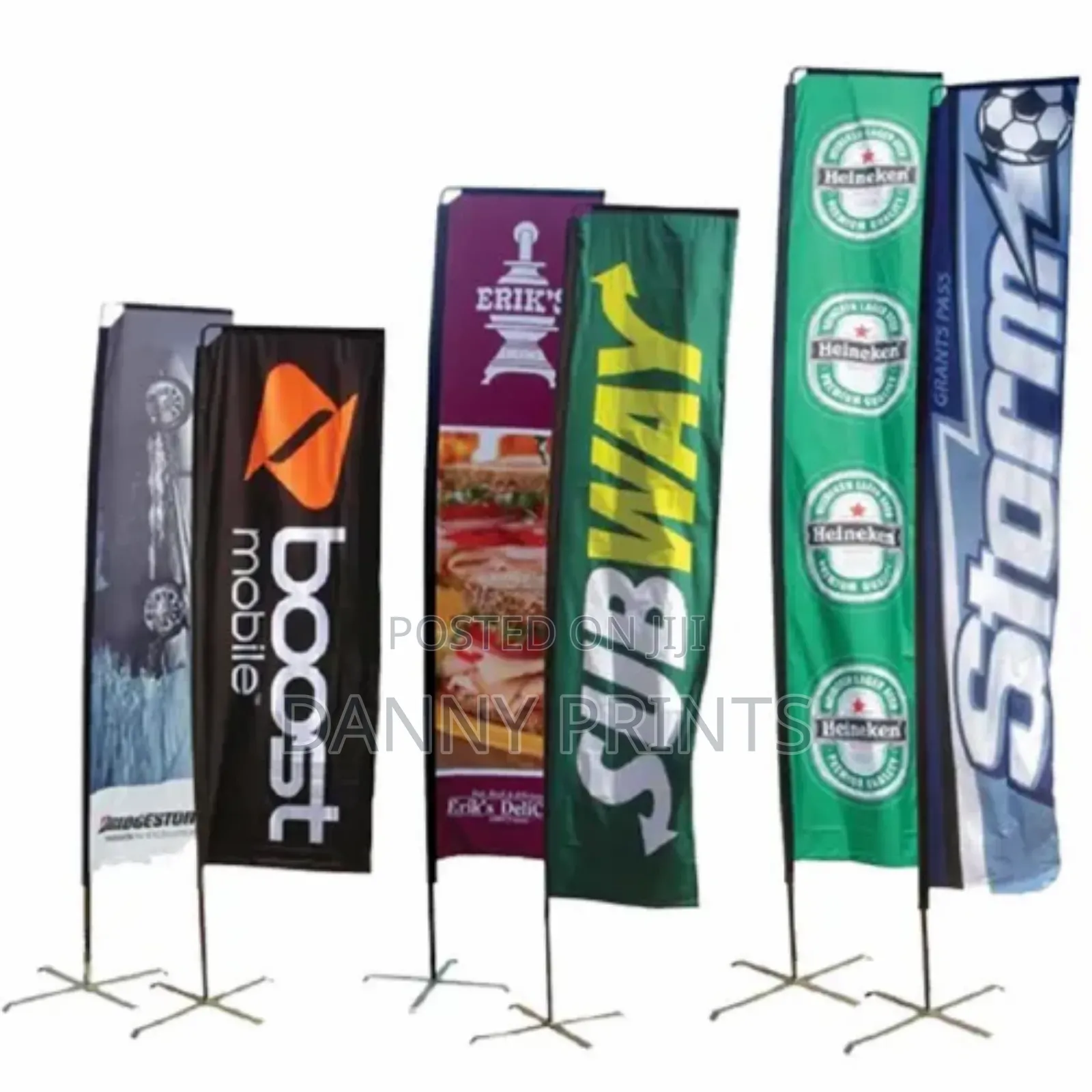 Teardrops (L-Shape, Crved/ Flags / Pop Up Banners.