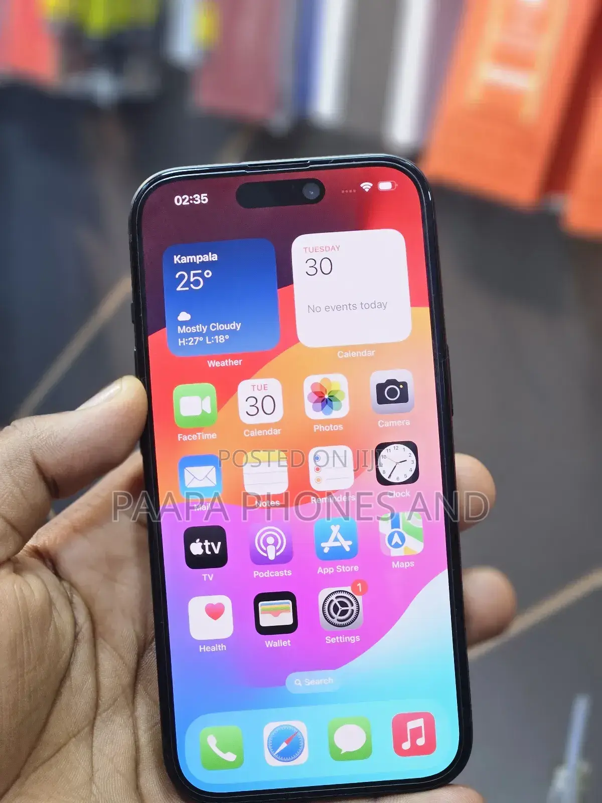 Apple iPhone 15 128 GB Black