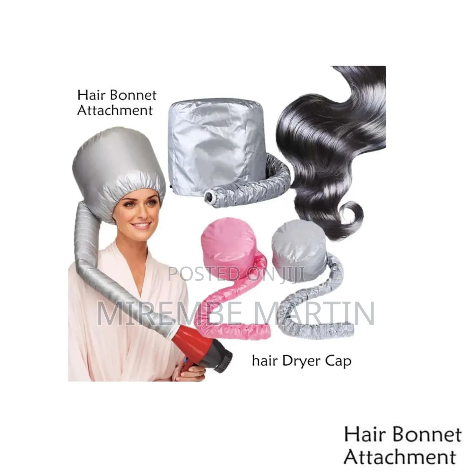 Quick Portable Hair Dryer Cap.