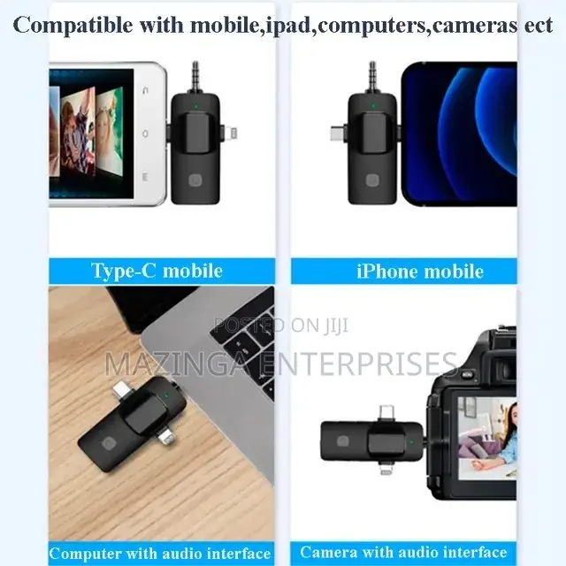 Professional Wireless Microphone for Content Creators