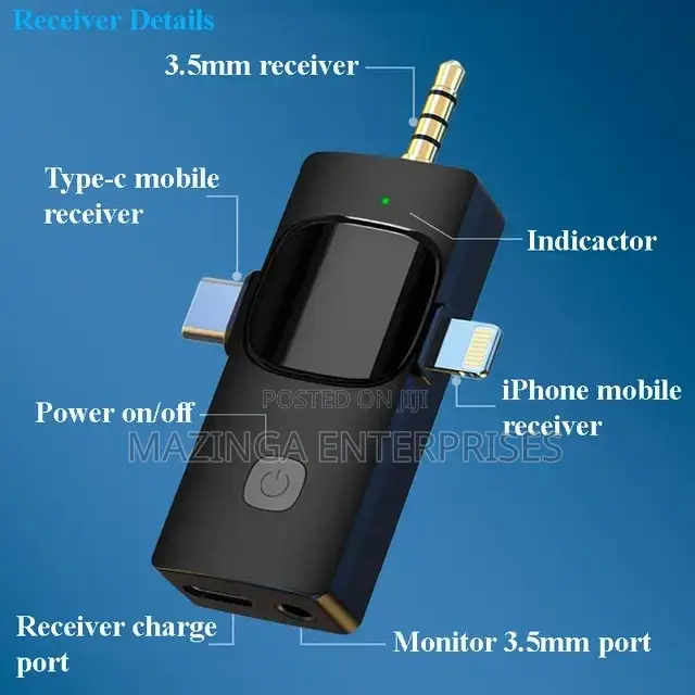 Professional Wireless Microphone for Content Creators