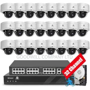 32 Channel Color Vu CCTV Camera Full Kit Tyranny