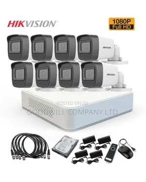 8 Channel DVR 8 Cameras CCTV Camera Full Kit