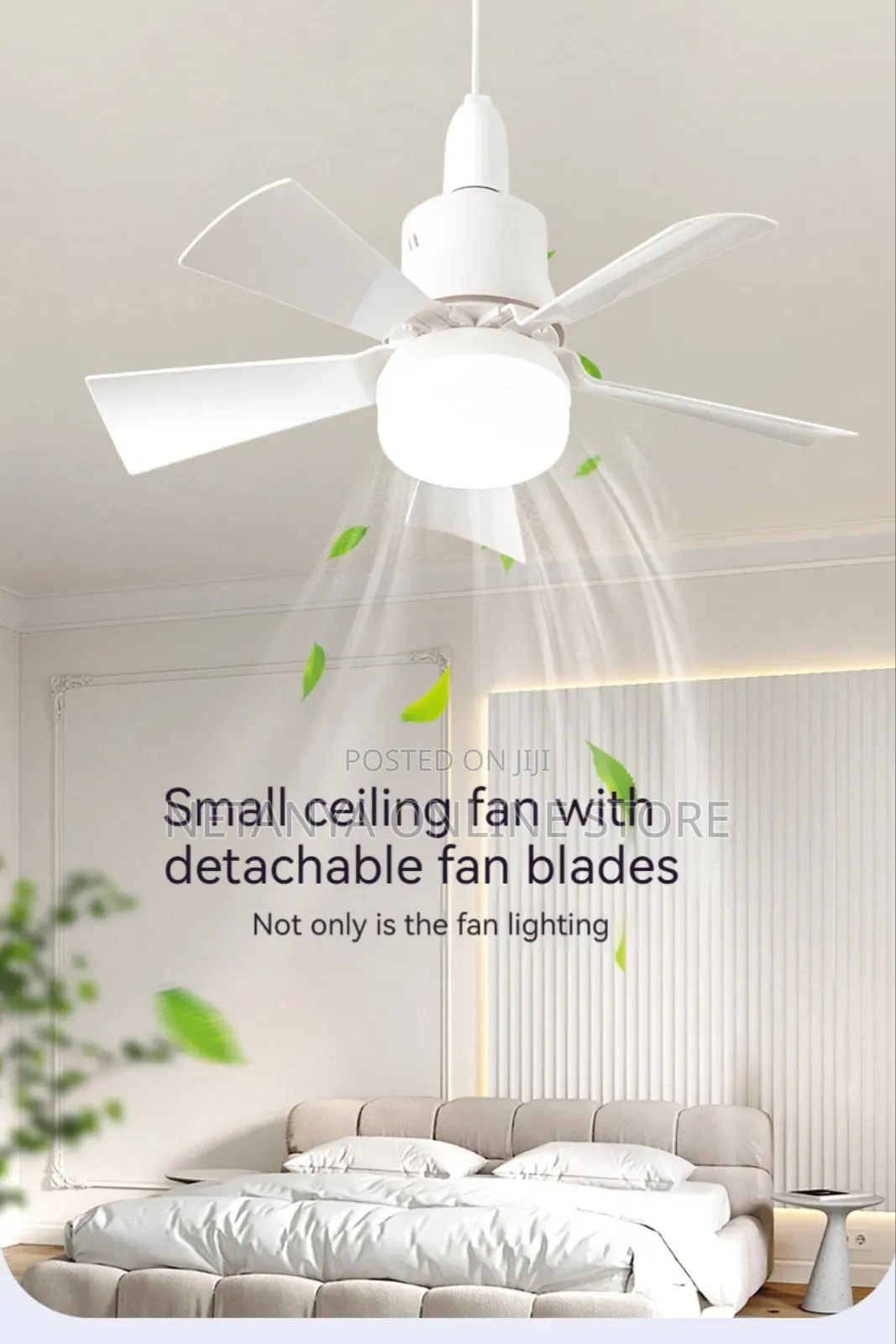 30W Ceiling Fan Light With Remote