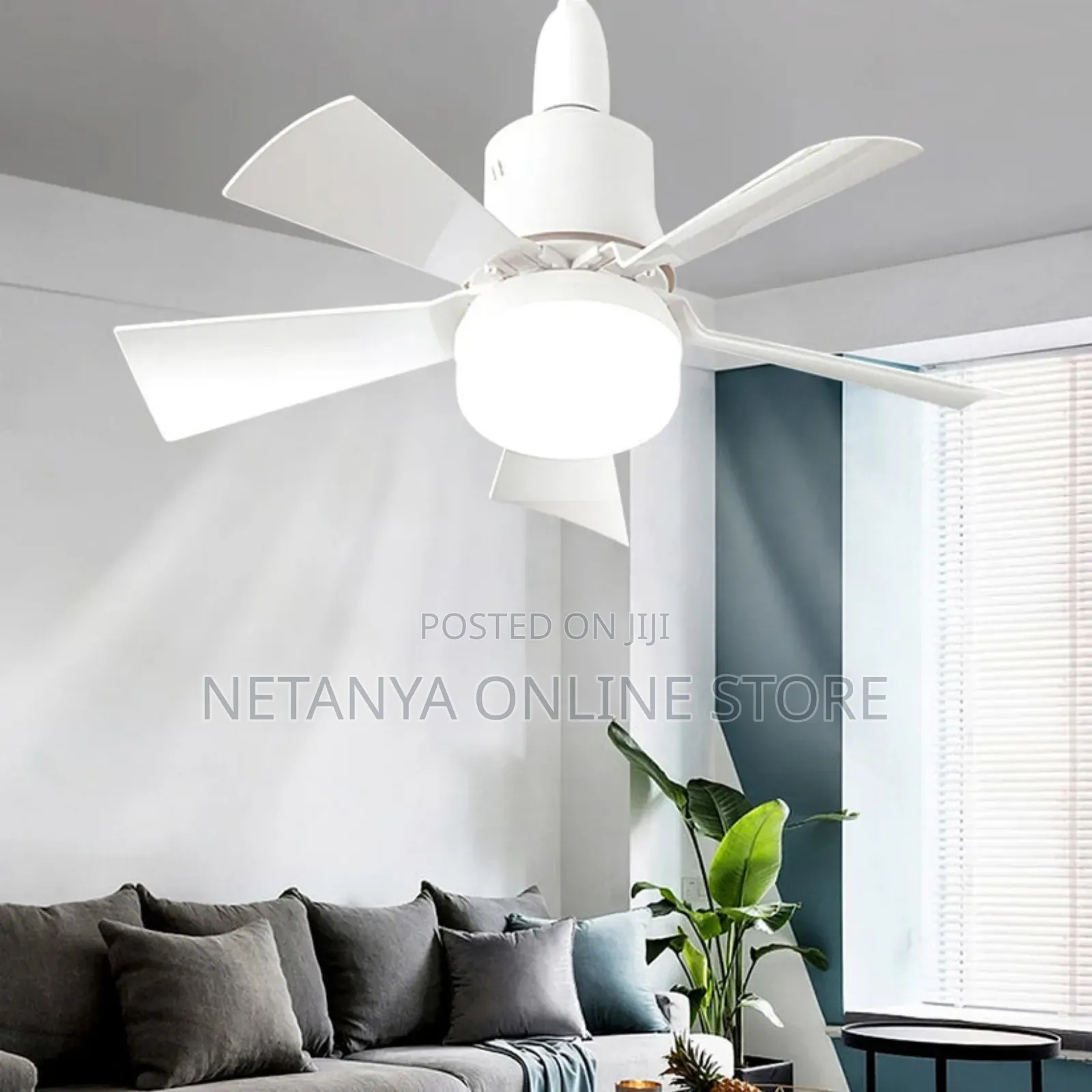 30W Ceiling Fan Light With Remote