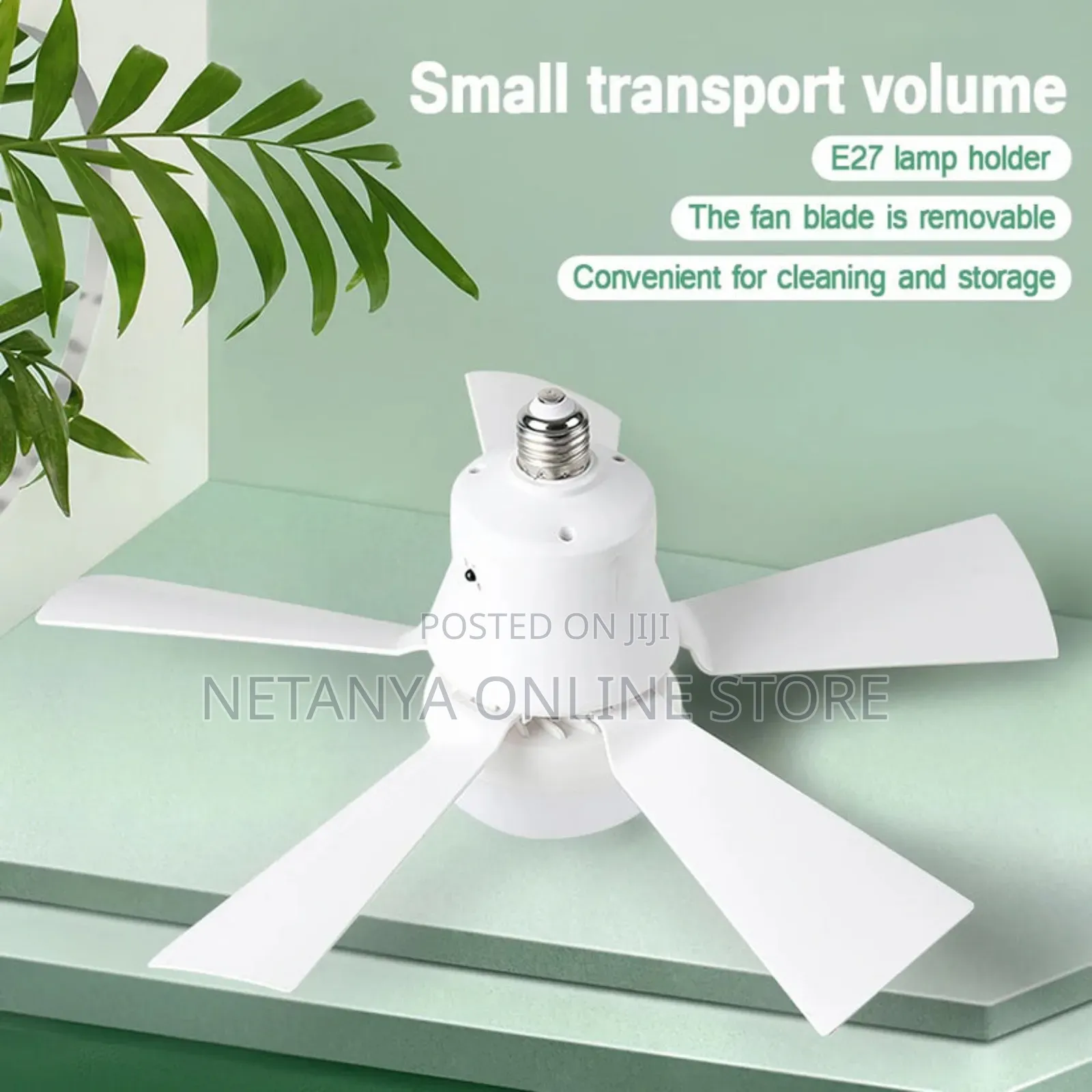 30W Ceiling Fan Light With Remote