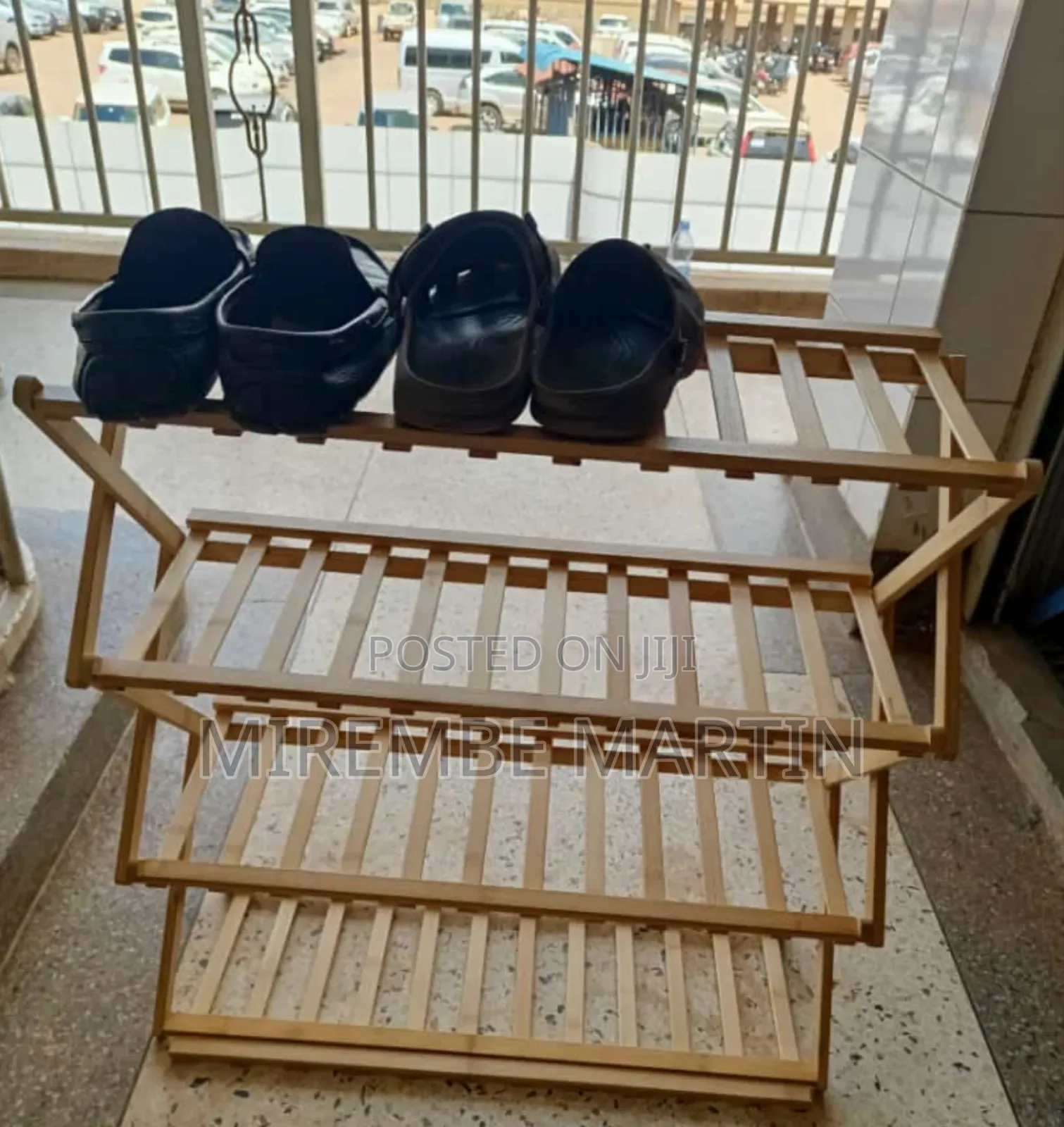Modern Wooden Shoe Rack