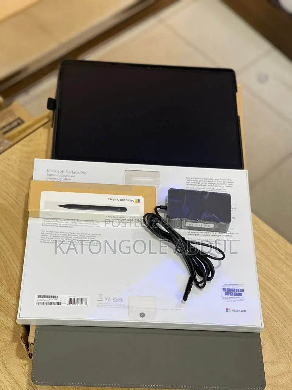New Laptop Microsoft Surface Pro X 8GB SSD 512GB