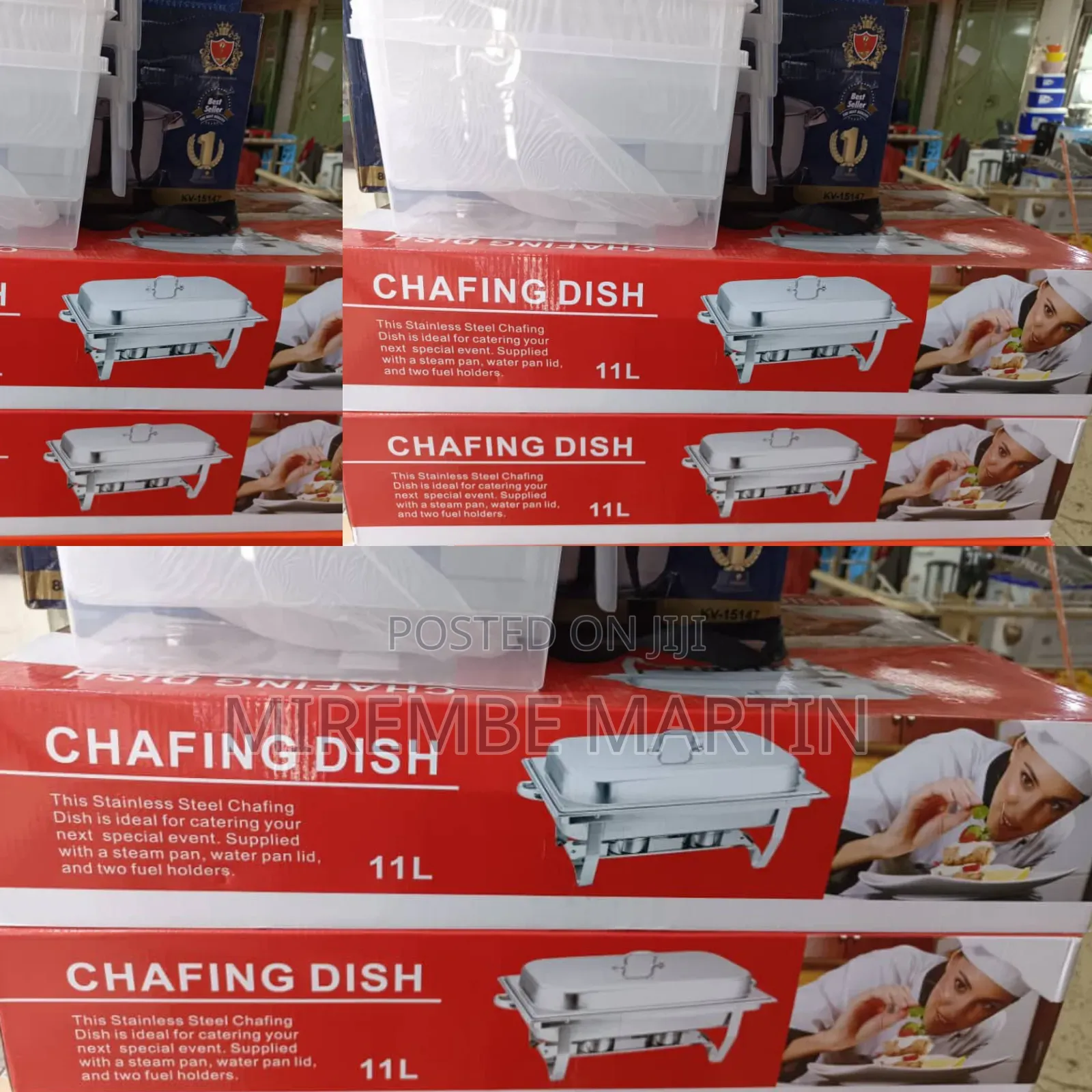 Double Chafing Dishes