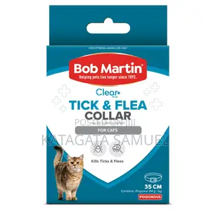 Bob Martin Clear+ Tick Flea Collar for Cats