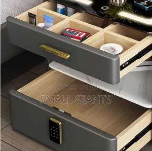 Bedside Cabinet With Combination Lock