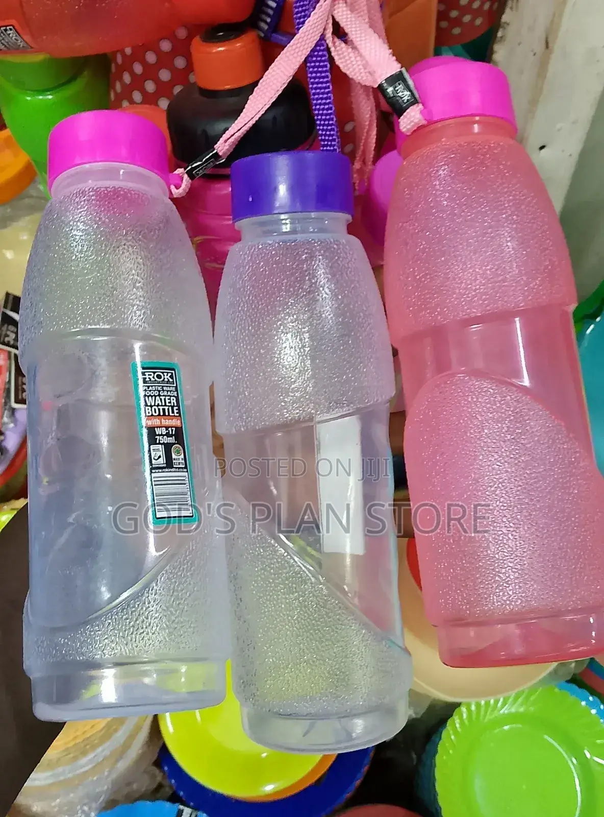 Plastic Water Bottles 12pcs