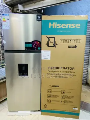 419L Hisense Double Door Fridge Frost Free Stainless Fridge