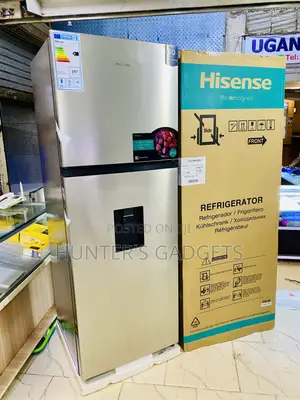 Hisense 419 Litres Stainless Steel Double Door With No Frost