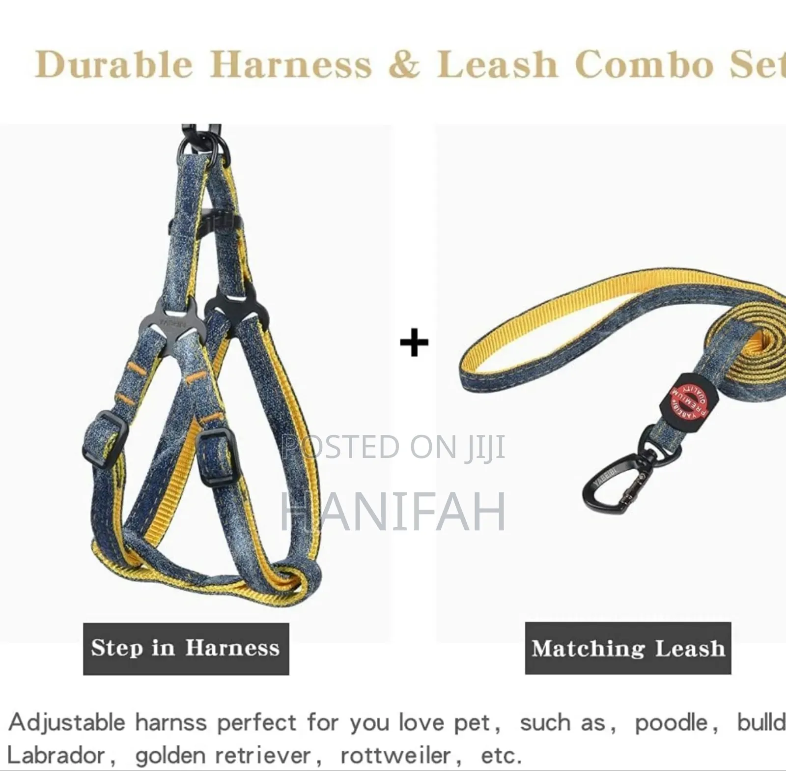 Durable Dog Harness