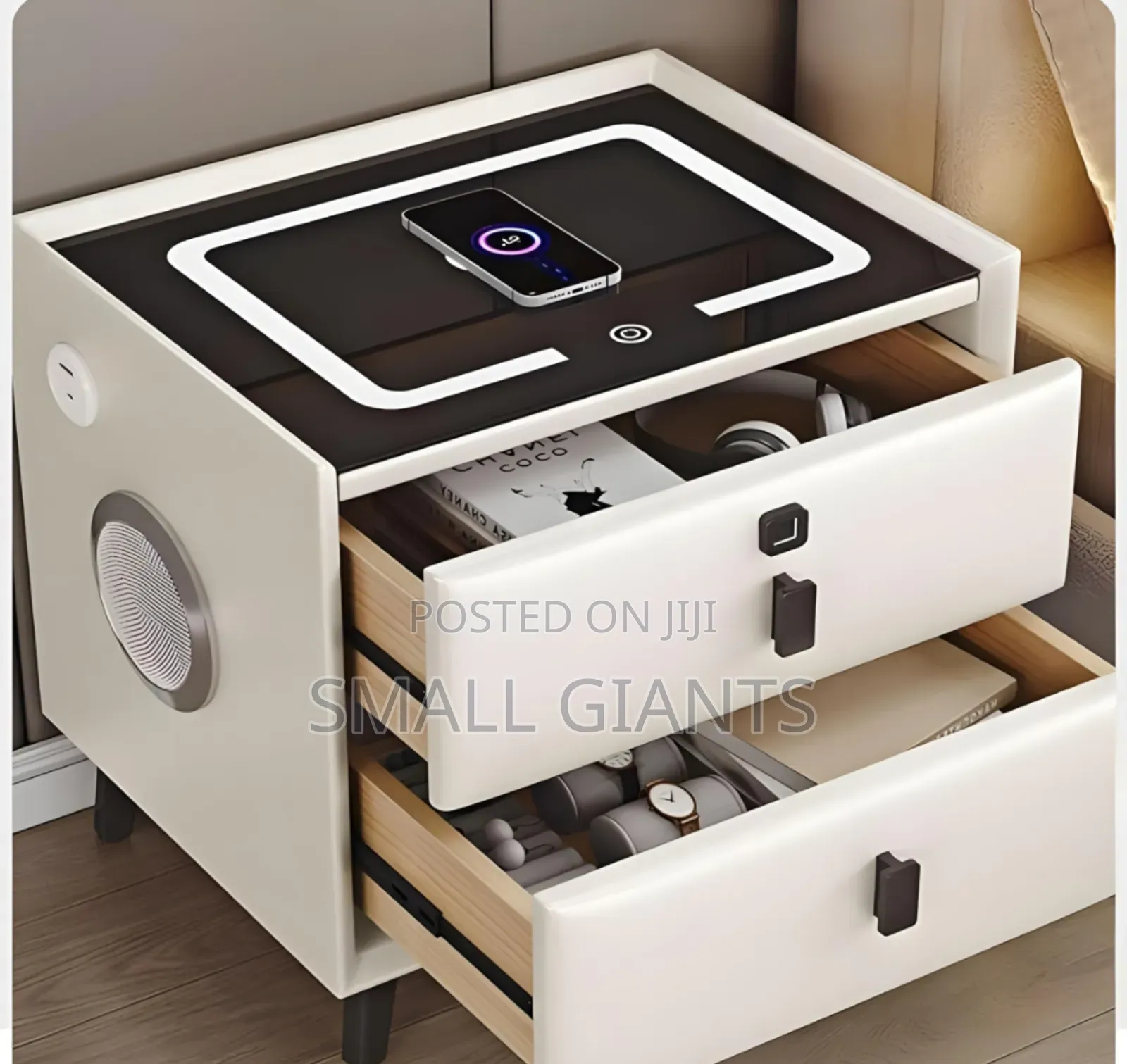 Modern Smart Table With Wireless And USB Charging Stations