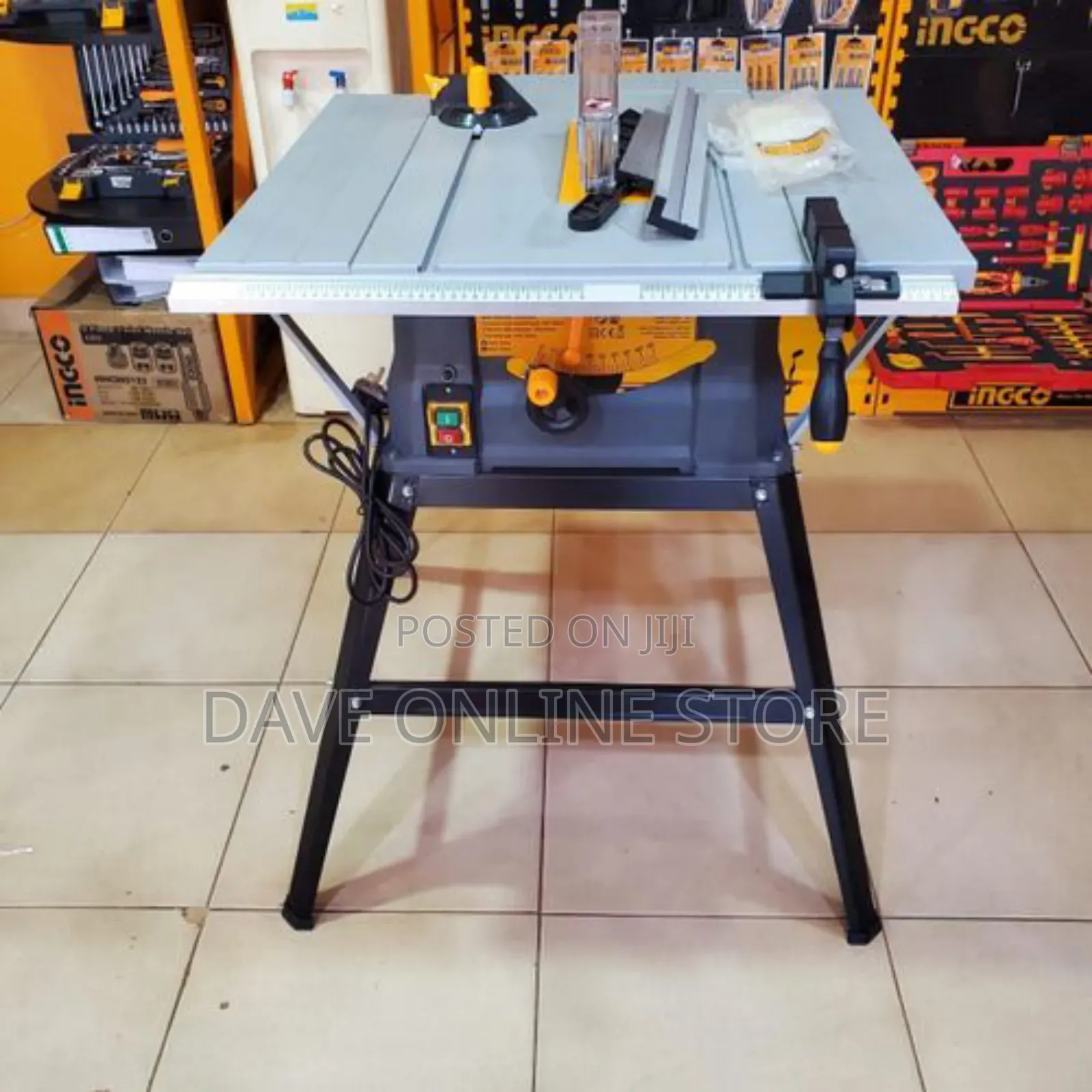 INGCO Table Saw Voltage: 220-240v~50/60hz - Black