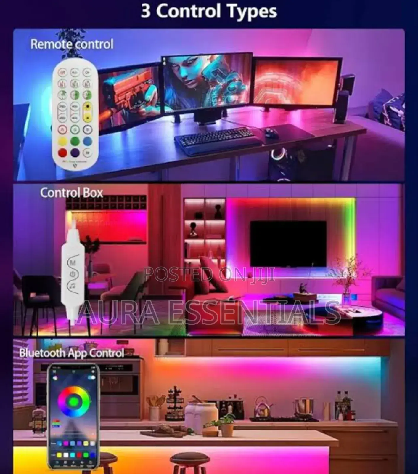10 Metres Tv Strip Lights