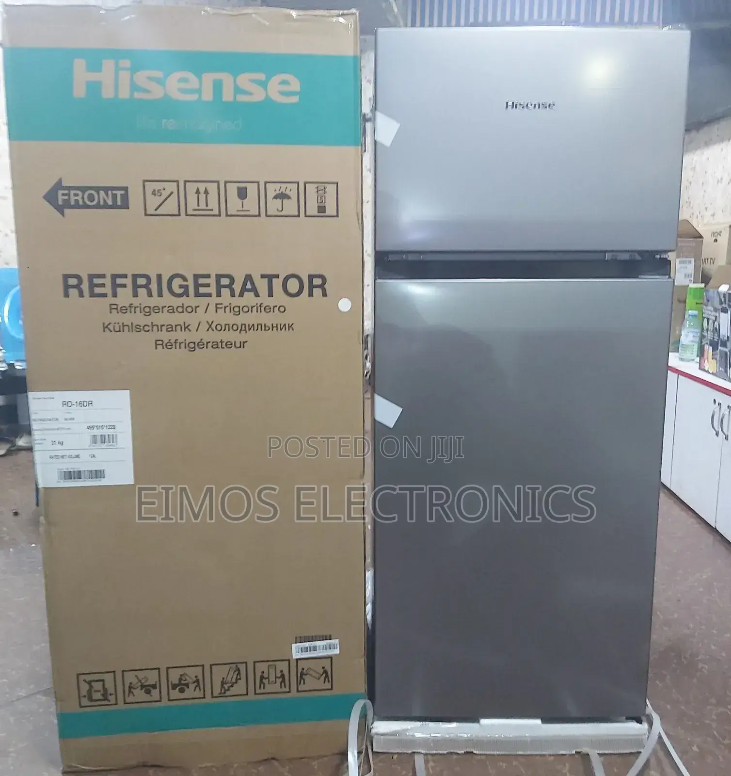 160 Litres Hisense Refrigerator Double Door