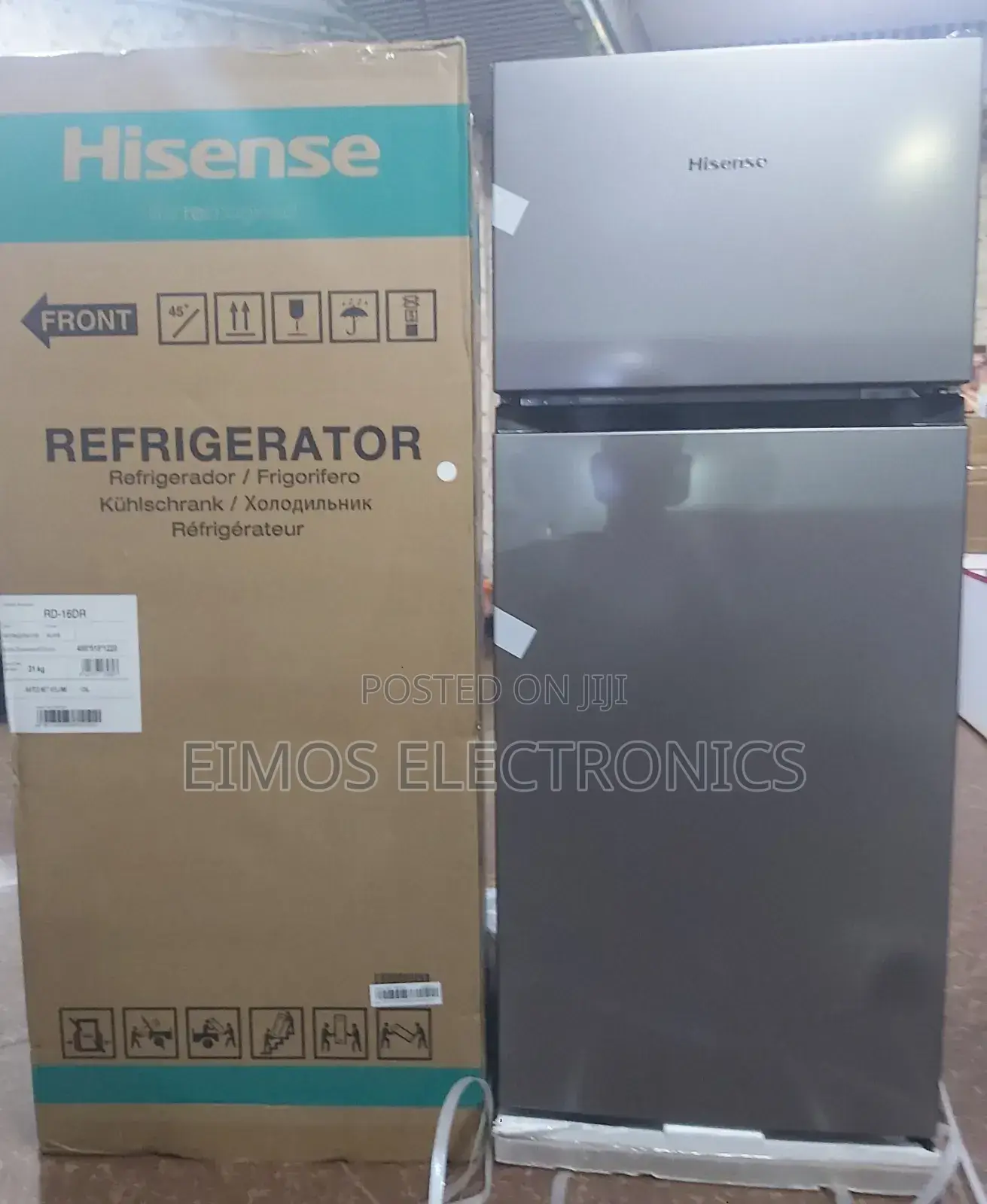 160 Litres Hisense Fridge/Refrigerator Double Door