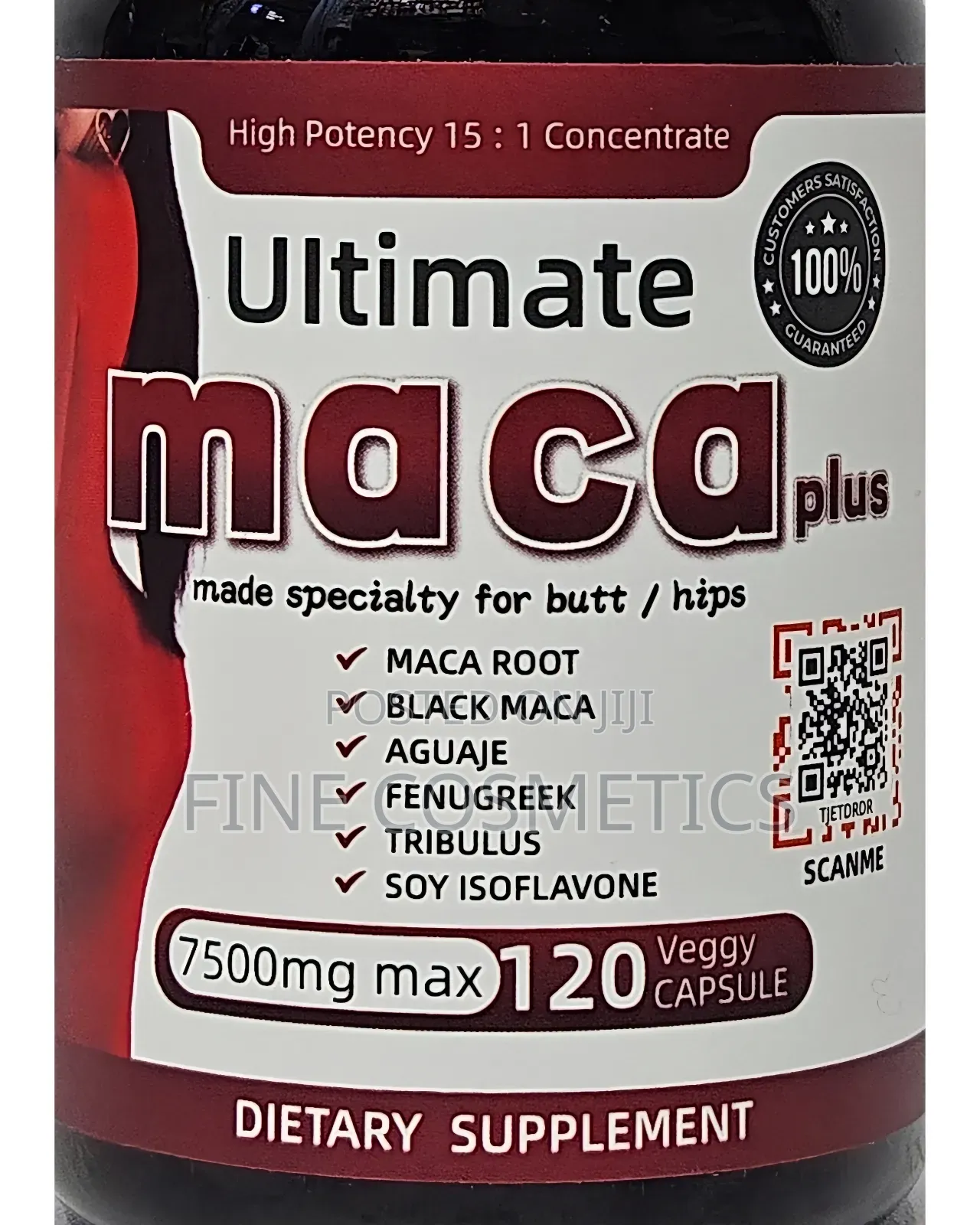 Original Ultimate Maca Plus |Hip and Butt Enlargement 120pcs