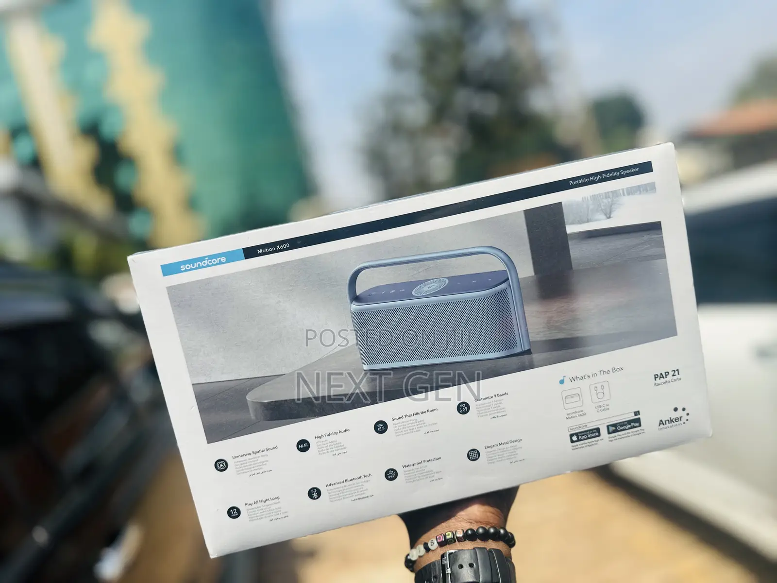 Soundcore Motion X600 Bluetooth Wireless Hi-Res Spatialaudio