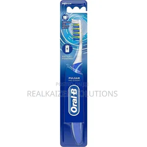 Pulsar Pro-Expert Manual Battery Bristle Vibrate Toothbrush