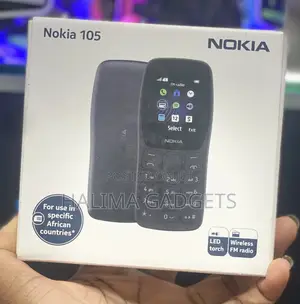 New Nokia 105 Black