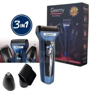3in 1 Geemy Rechargeable Electric Shaver