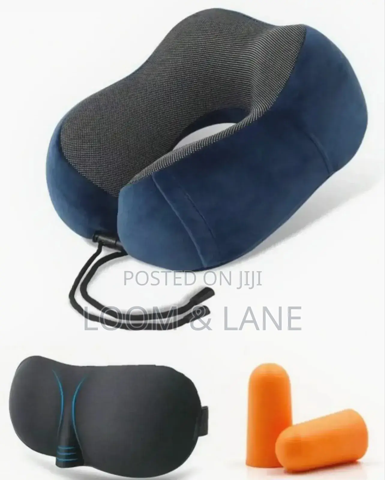 Comfortable Lightweight Memory Foam Neck Travel Pillow