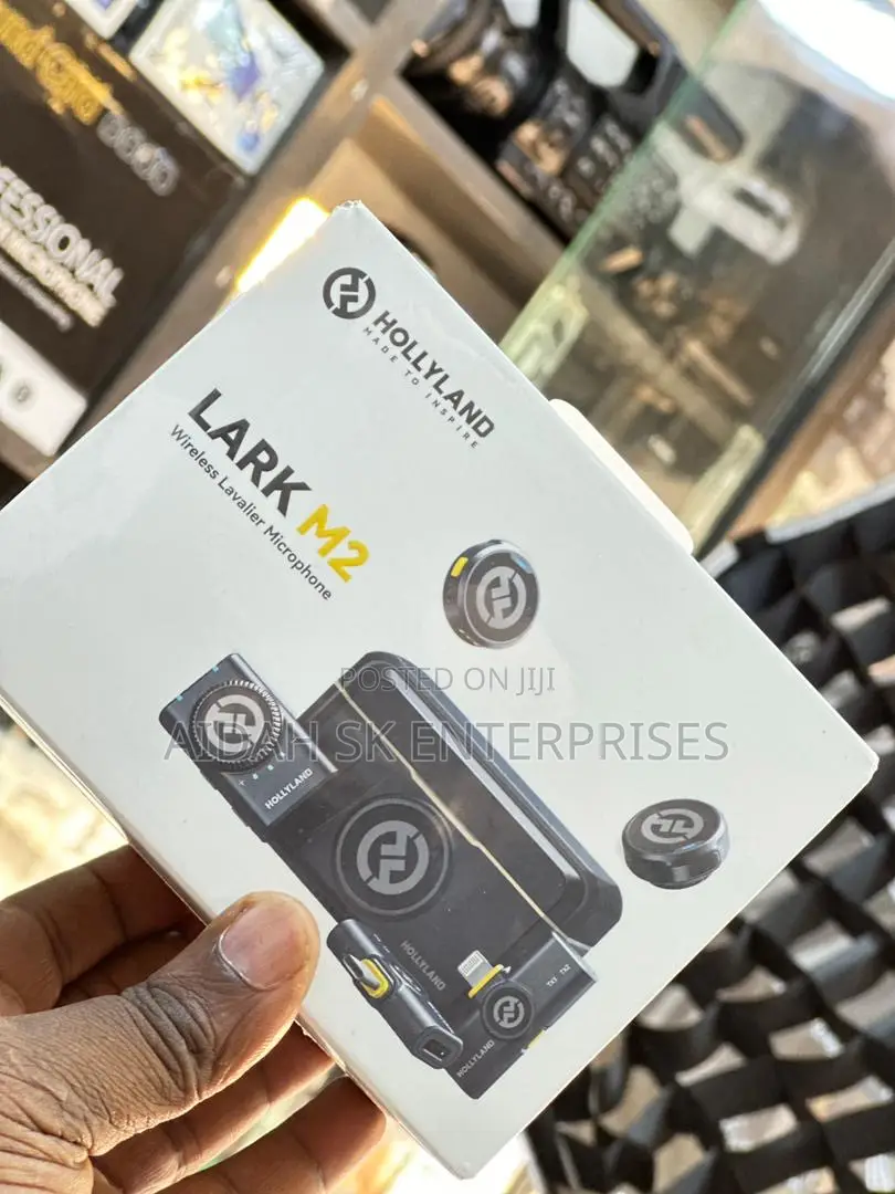 Hollyland Lark M2 Wireless Lavalier Microphone for Camera