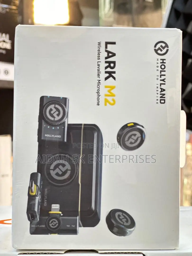 Hollyland Lark M2 Wireless Lavalier Microphone for Camera