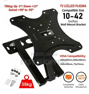 14"-42" Full Motion Wall Mount for LED, LCD Plasma Tv's