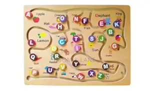 Alphabet Maze Puzzle Game for Kids