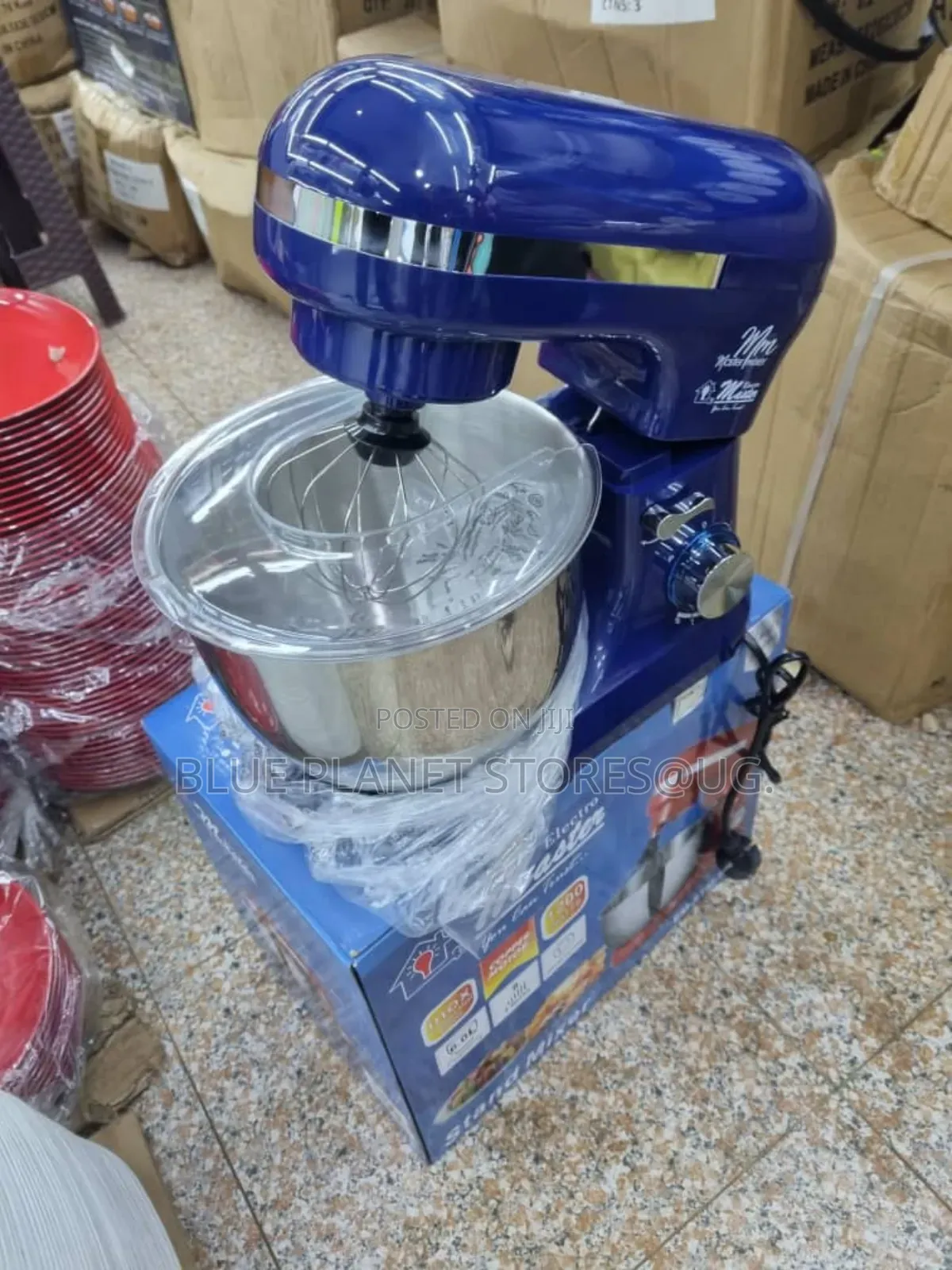ELECTRO MASTER 6.0litre Stand Mixers \\ 1200w \\ EM-STM-1249