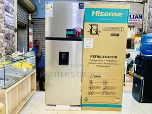 Hisense 419 Litres Brand New Stainless Still Refrigerator