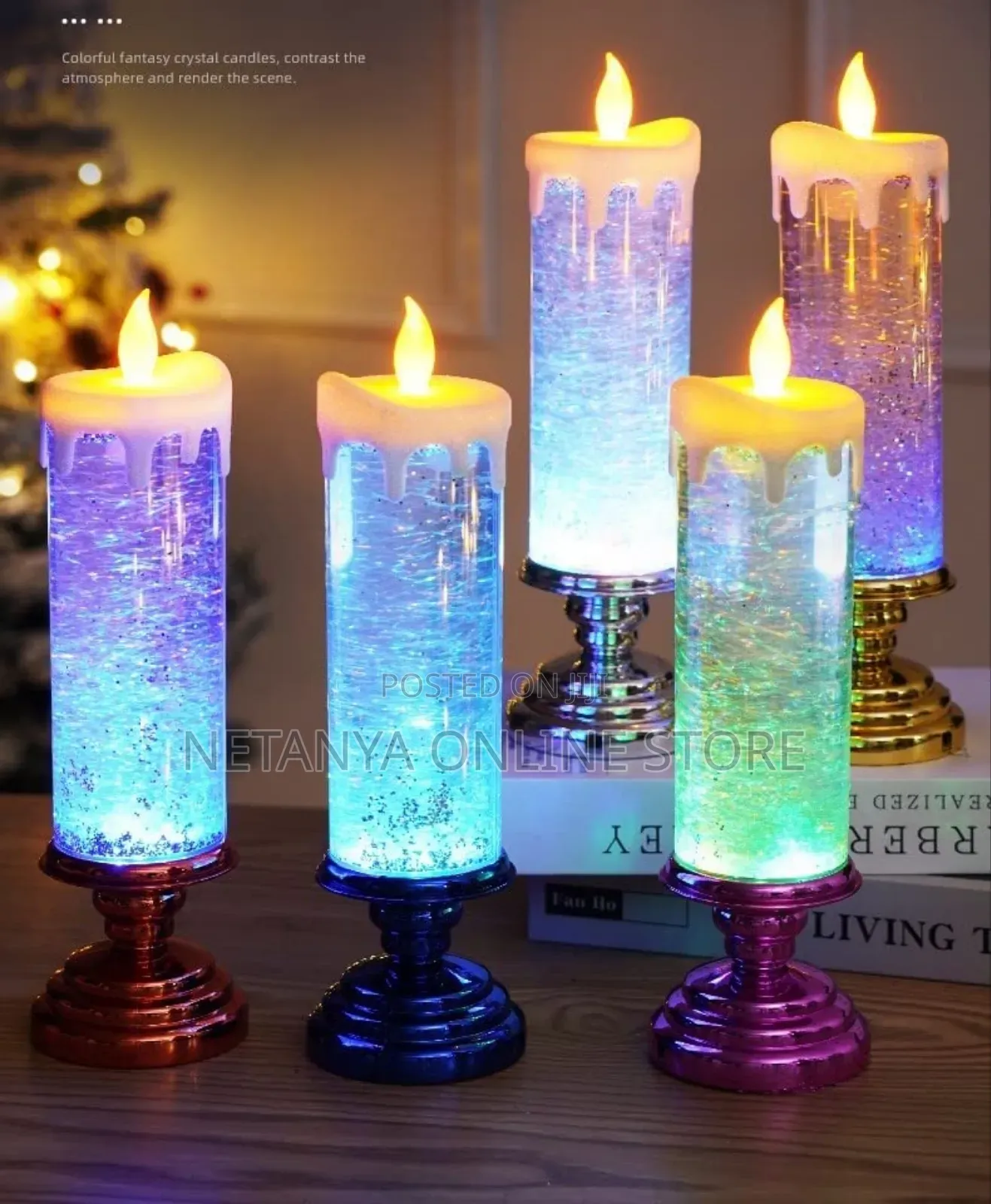 Led Romantic Display Candle
